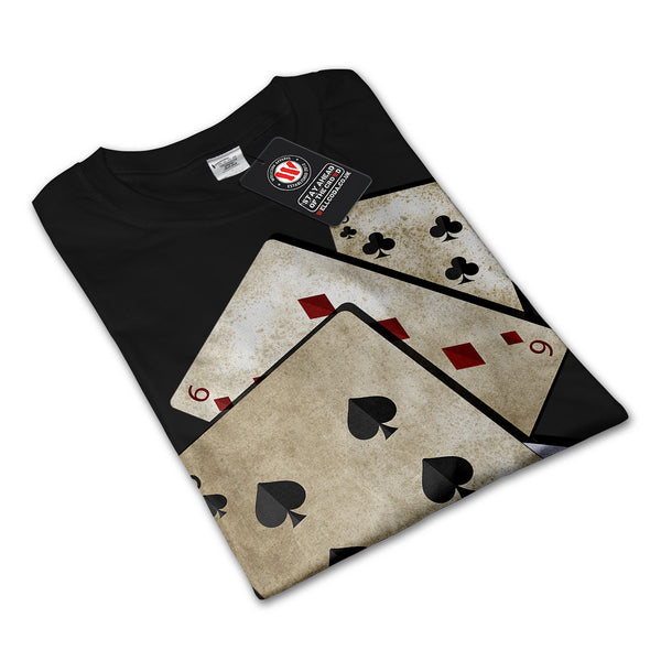 Razor Blade Gamble Mens Long Sleeve T-Shirt