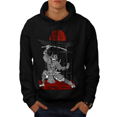 Japanese Fight Dance Mens Hoodie