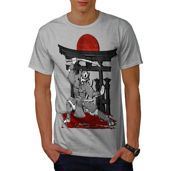 Japanese Fight Dance Mens T-Shirt