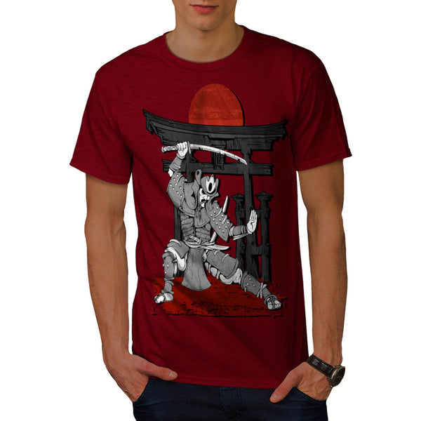 Japanese Fight Dance Mens T-Shirt