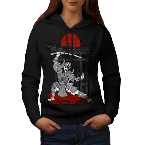Japanese Fight Dance Womens Hoodie