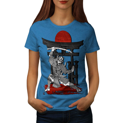 Japanese Fight Dance Womens T-Shirt