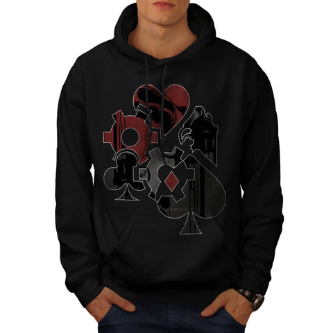 Gangsta Shotgun Game Mens Hoodie