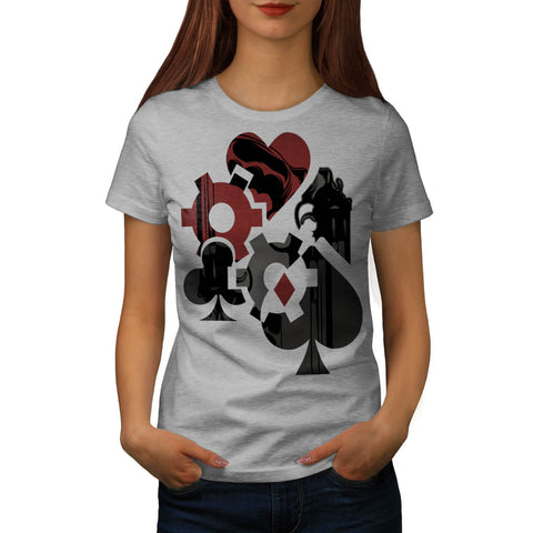Gangsta Shotgun Game Womens T-Shirt