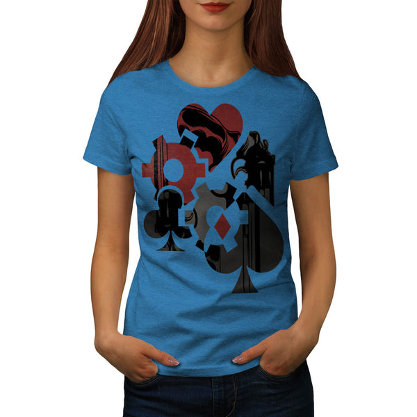 Gangsta Shotgun Game Womens T-Shirt