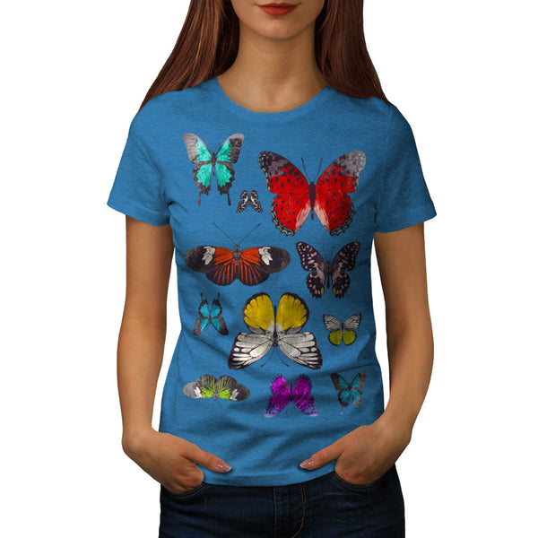 Butterfly Collection Womens T-Shirt