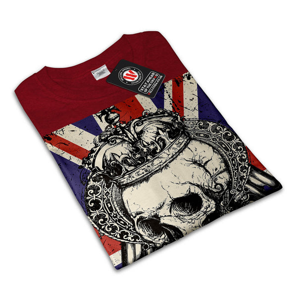 Skull Queen England Mens T-Shirt