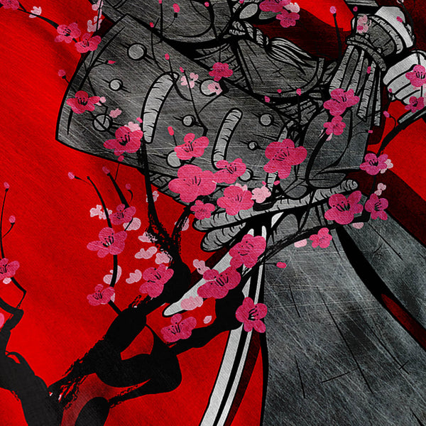 Samurai Blood Spring Womens T-Shirt