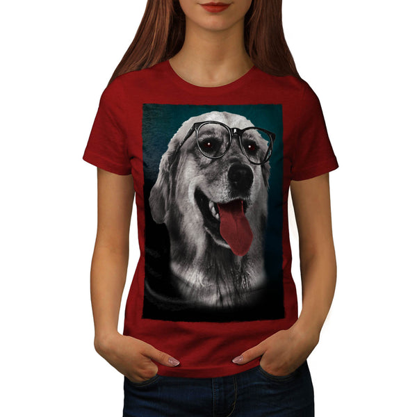 Smart Retriever Dog Womens T-Shirt