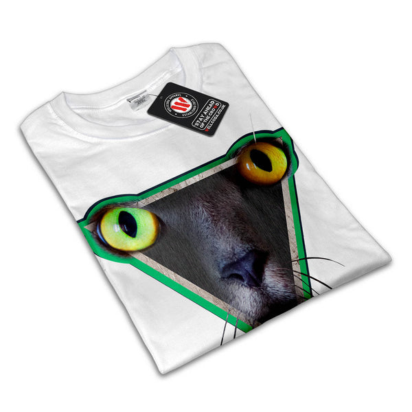 Furious Cat Look Womens T-Shirt