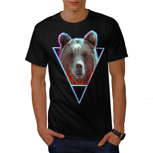 Grizzly Bear Growl Mens T-Shirt