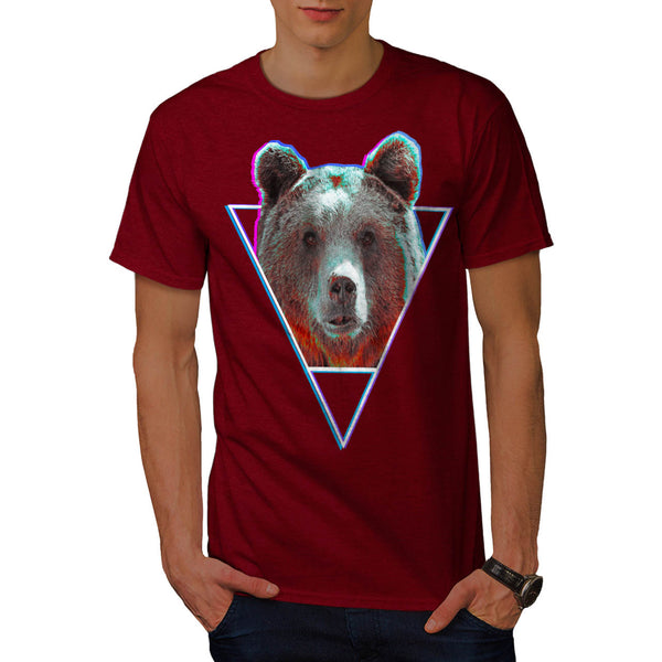 Grizzly Bear Growl Mens T-Shirt