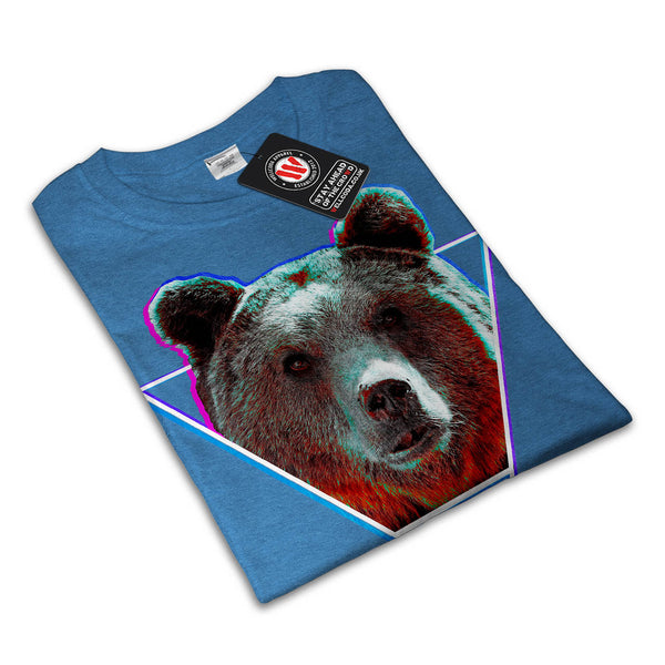 Grizzly Bear Growl Mens T-Shirt