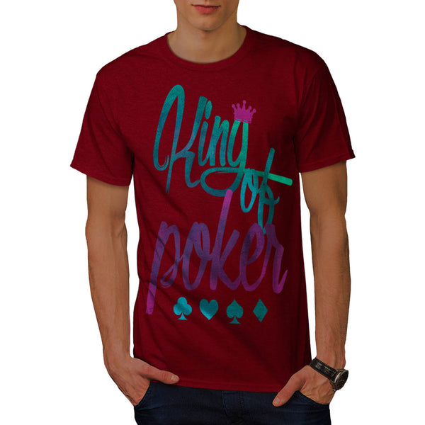 King Of Poker Crown Mens T-Shirt