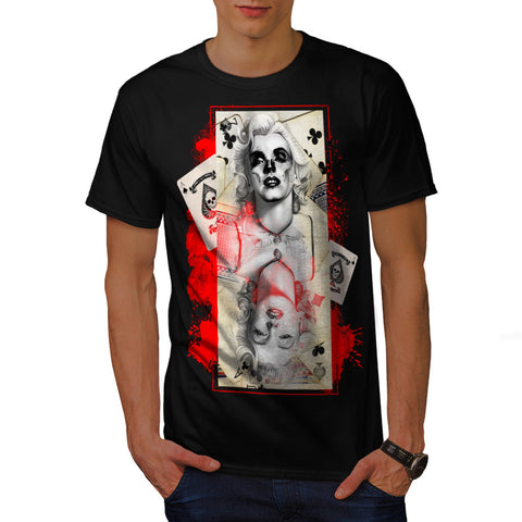 Monroe Card Game Mens T-Shirt