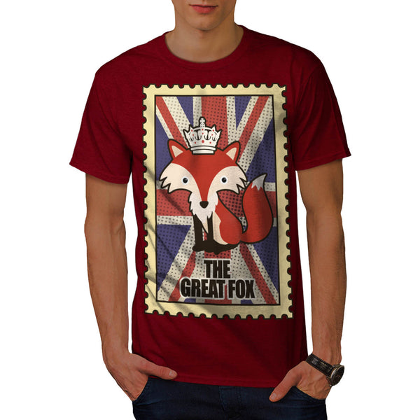 Great Britain Fox Mens T-Shirt