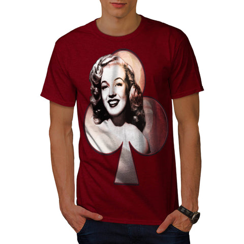 Vintage Woman Face Mens T-Shirt