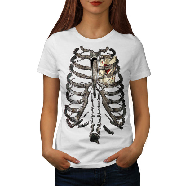 Human Anatomy Card Womens T-Shirt