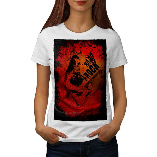 Hard Rock Guitar Womens T-Shirt