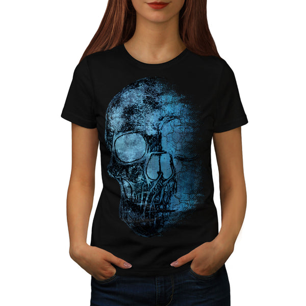 Skull Concert Art Womens T-Shirt