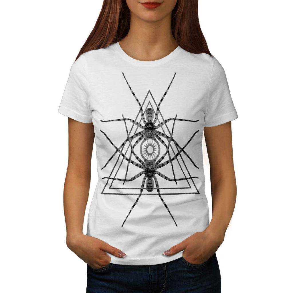 Spider Illuminati Womens T-Shirt