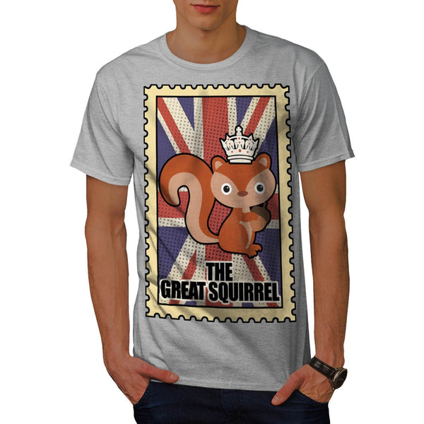 Animal Squirrel GB Mens T-Shirt
