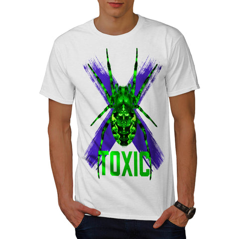 Toxic Spider Cross Mens T-Shirt