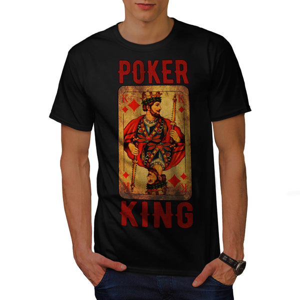 Poker Diamond King Mens T-Shirt