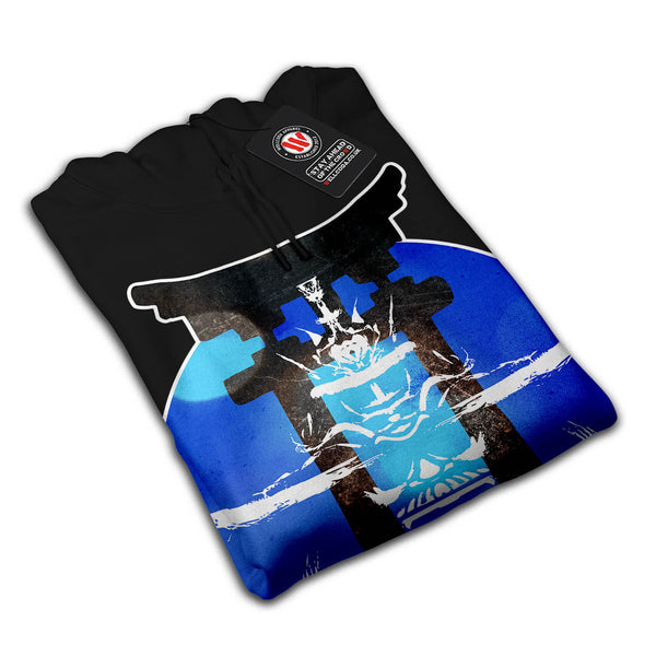Japanese Temple Sign Womens Hoodie