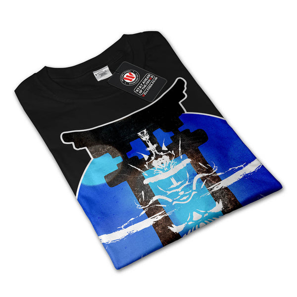 Japanese Temple Sign Mens Long Sleeve T-Shirt