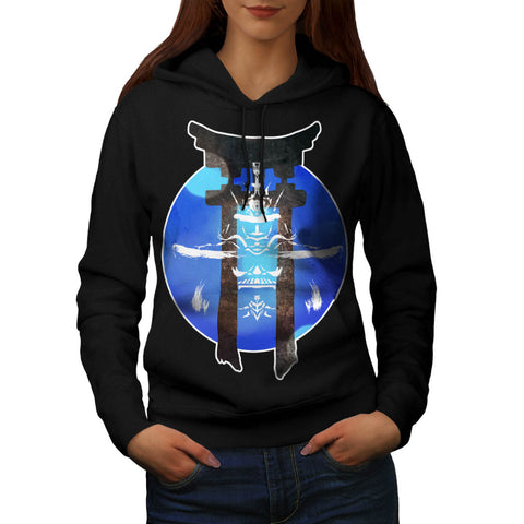 Japanese Temple Sign Womens Hoodie