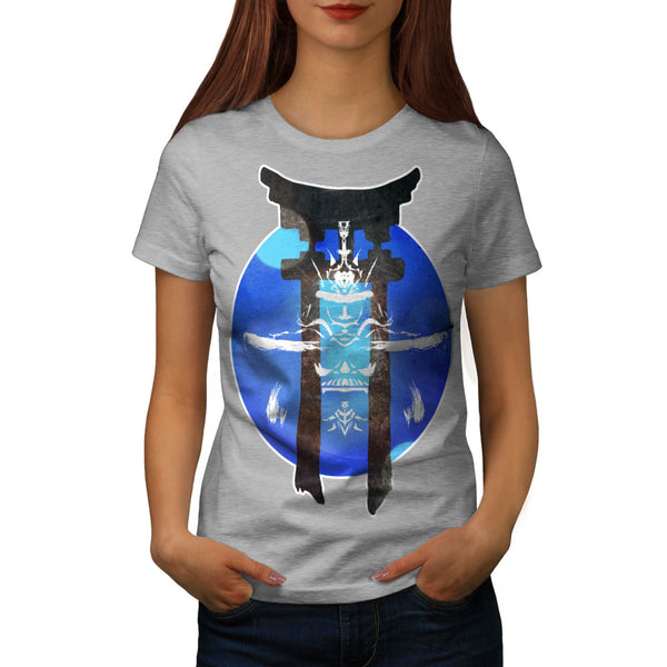 Japanese Temple Sign Womens T-Shirt