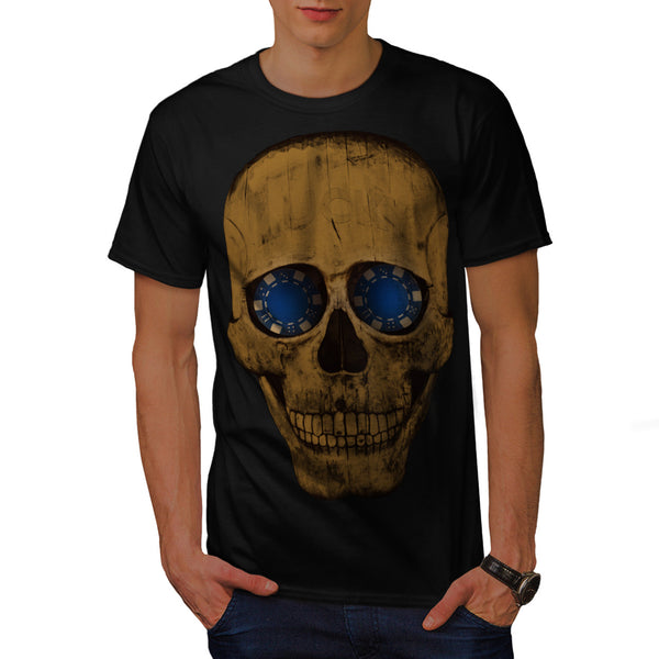 Lucky Smile Skull Mens T-Shirt