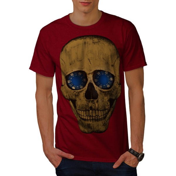 Lucky Smile Skull Mens T-Shirt