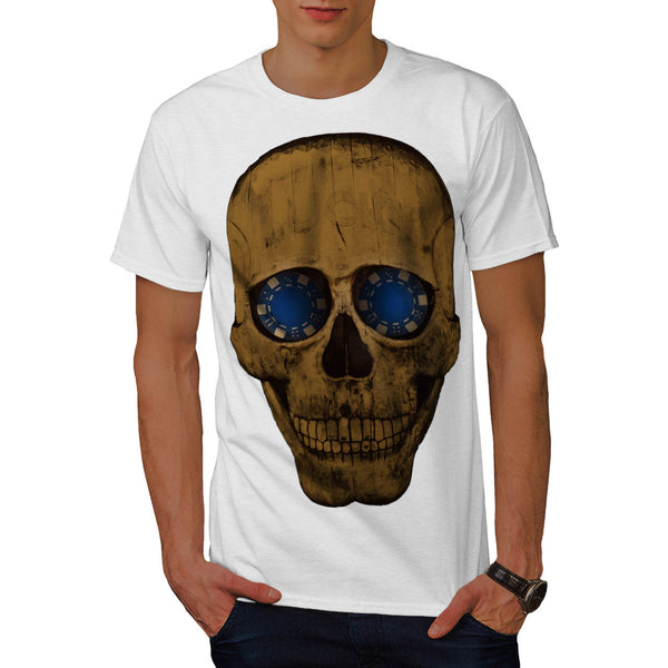 Lucky Smile Skull Mens T-Shirt