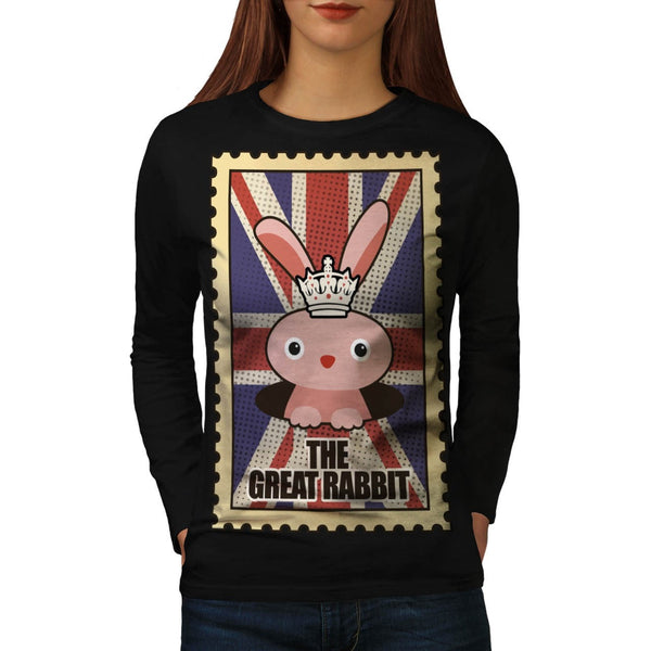 Animal Great Rabbit Womens Long Sleeve T-Shirt