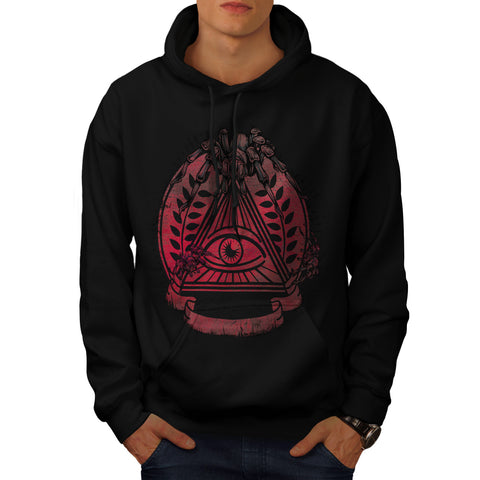 Illuminati Spider Mens Hoodie