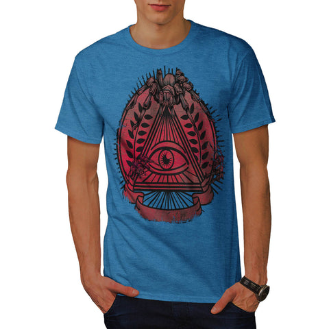 Illuminati Spider Mens T-Shirt