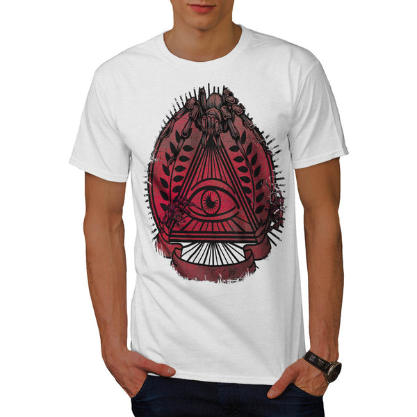 Illuminati Spider Mens T-Shirt