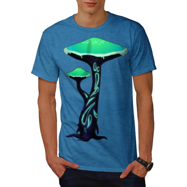 Toxic Mushroom Print Mens T-Shirt