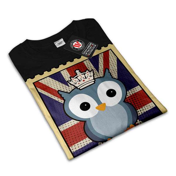 Great Owl King Animal Mens T-Shirt