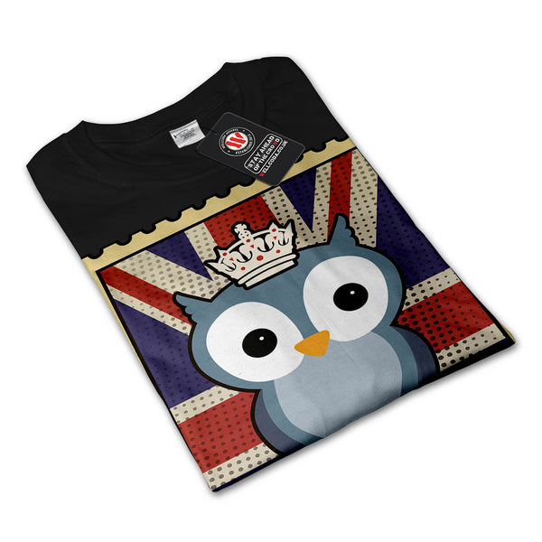 Great Owl King Animal Mens Long Sleeve T-Shirt
