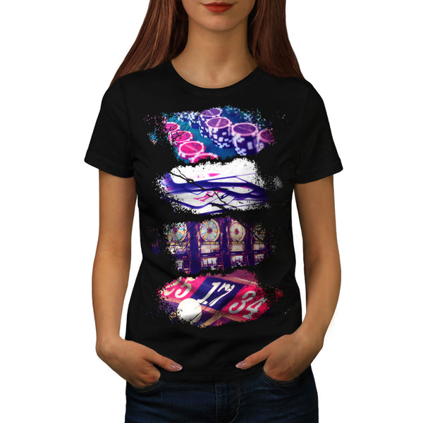 Gambling World Fun Womens T-Shirt