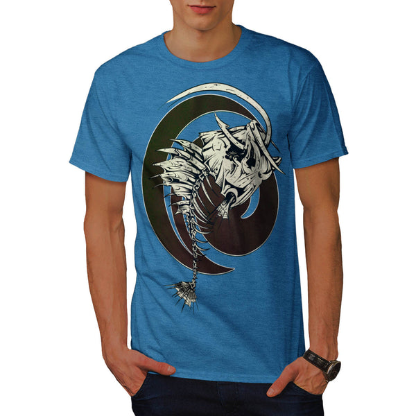 Skull Beast Wings Mens T-Shirt