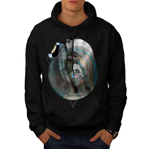 Virgin Mary Sculpture Mens Hoodie