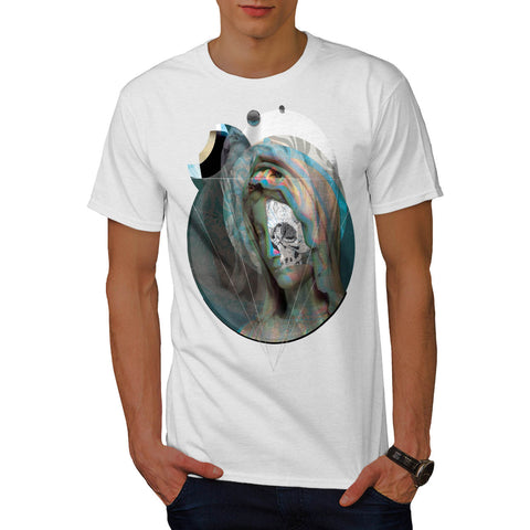 Virgin Mary Sculpture Mens T-Shirt