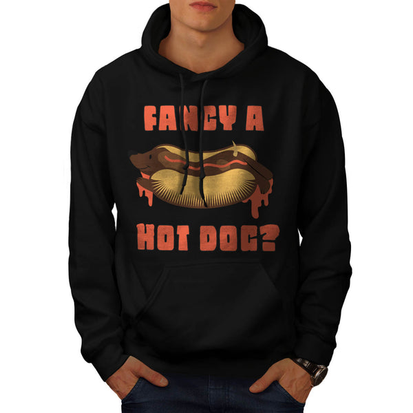 Hot Dog Junk Food Mens Hoodie