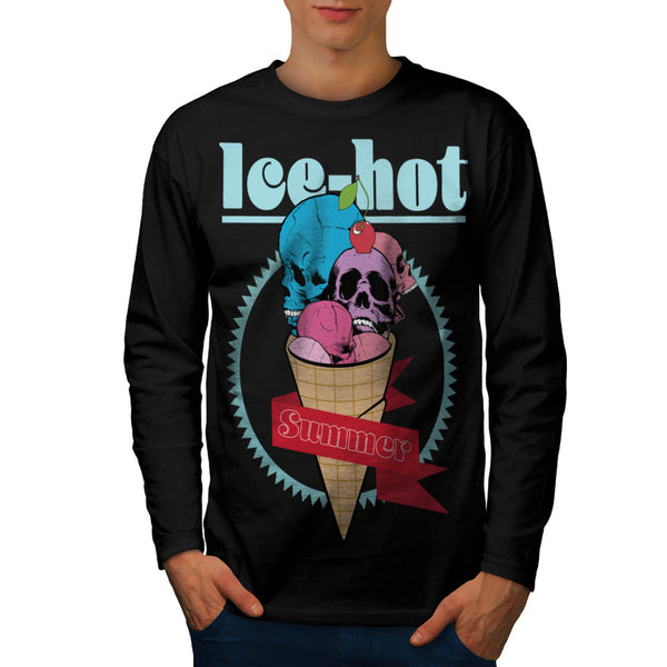 Ice Hot Summertime Mens Long Sleeve T-Shirt