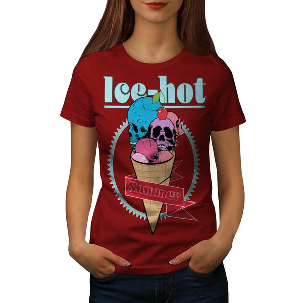 Ice Hot Summertime Womens T-Shirt