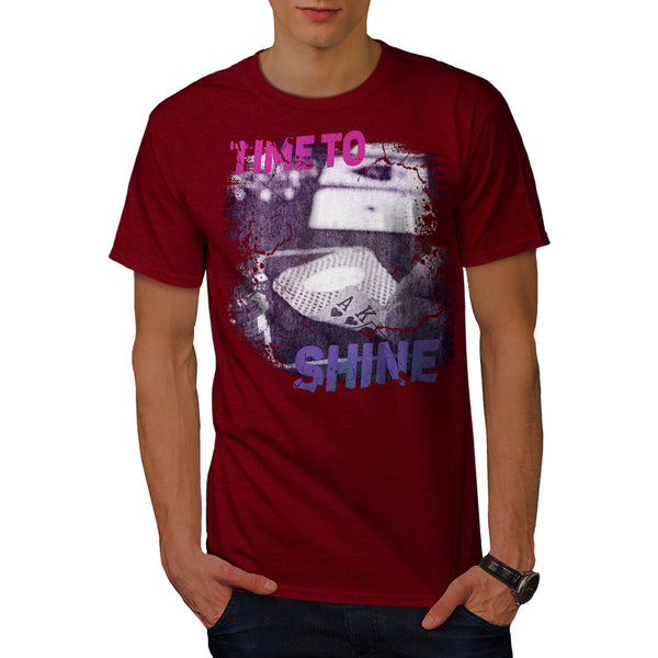 Time To Shine Gamble Mens T-Shirt